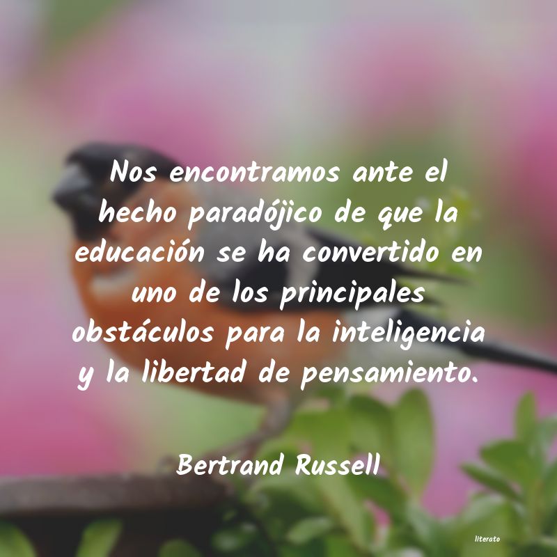 Frases de Bertrand Russell