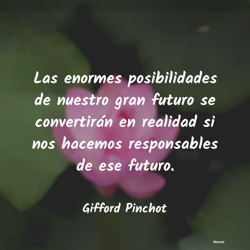 Frases de Gifford Pinchot