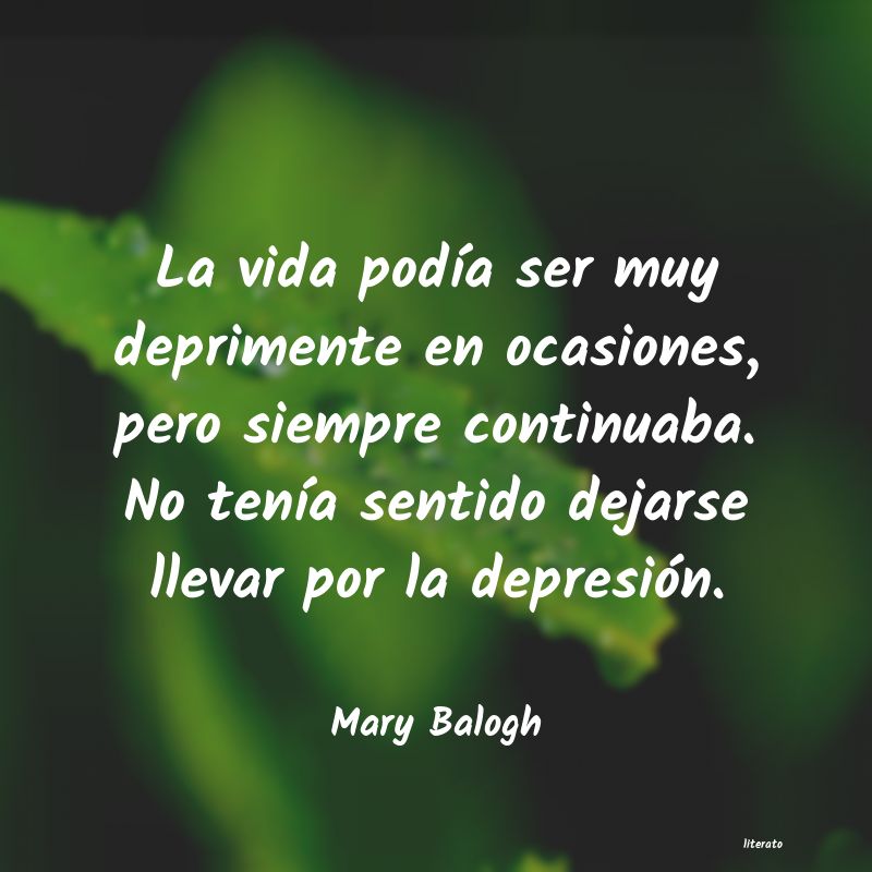 Frases de Mary Balogh