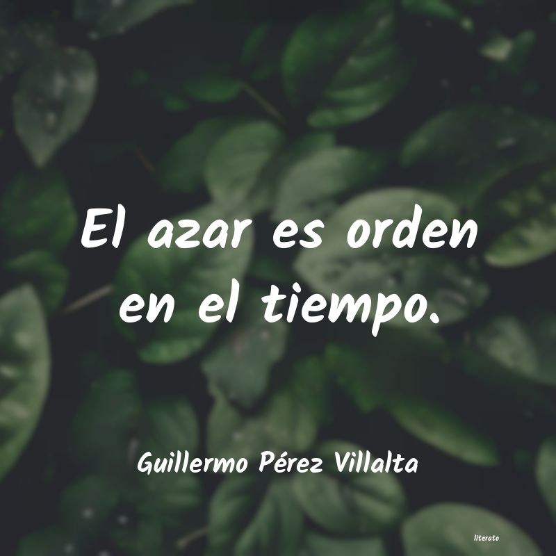frases de Guillermo Pérez Villalta