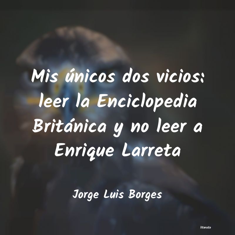 frases de Jorge Luis Borges
