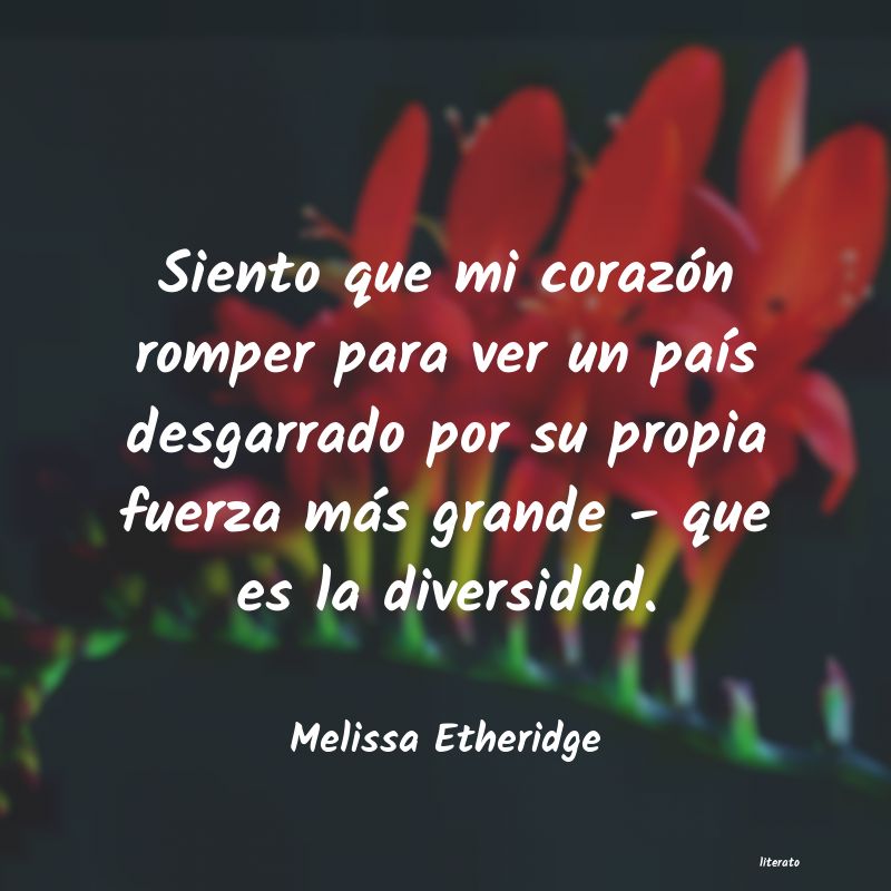 Frases de Melissa Etheridge