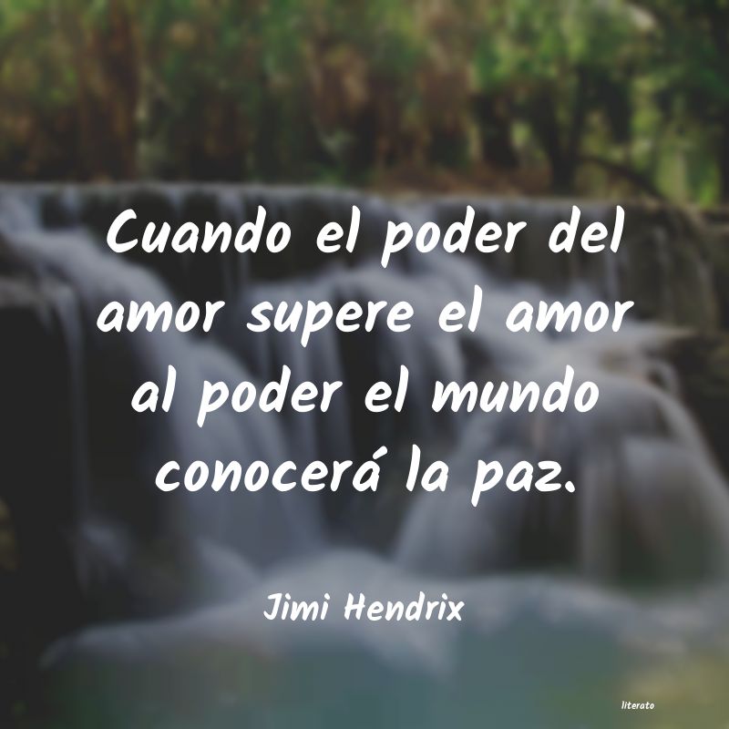 frases de Jimi Hendrix