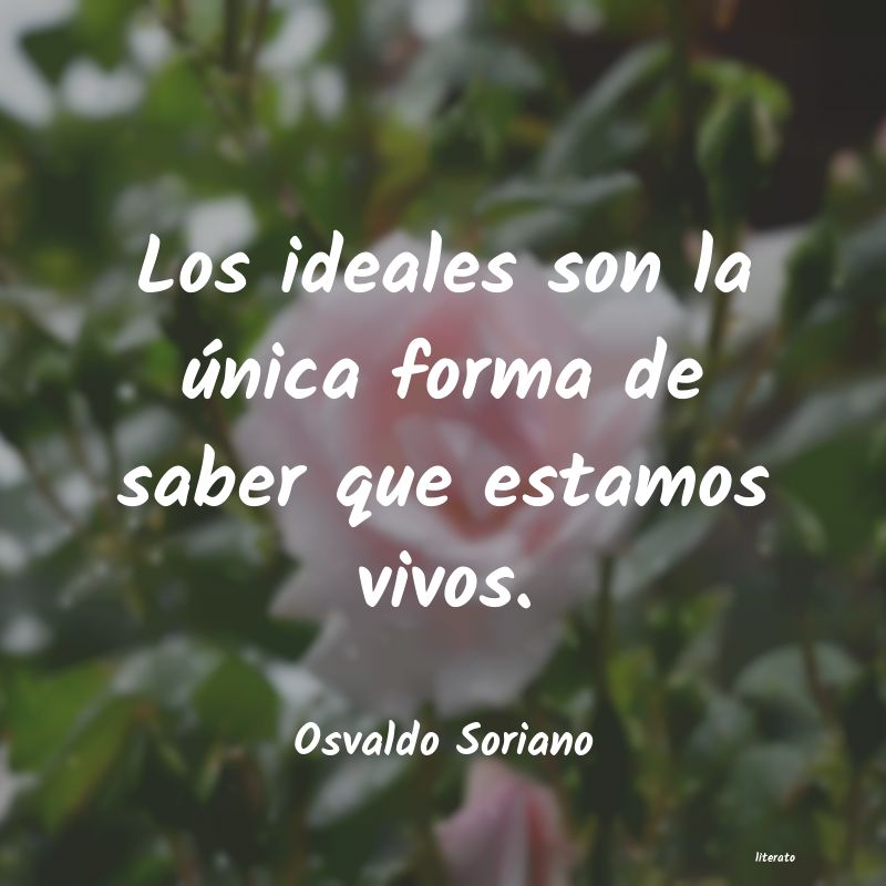 frases de Osvaldo Soriano