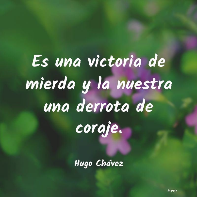 Frases de Hugo Chávez