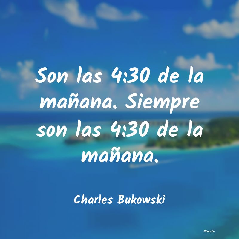 Frases de Charles Bukowski