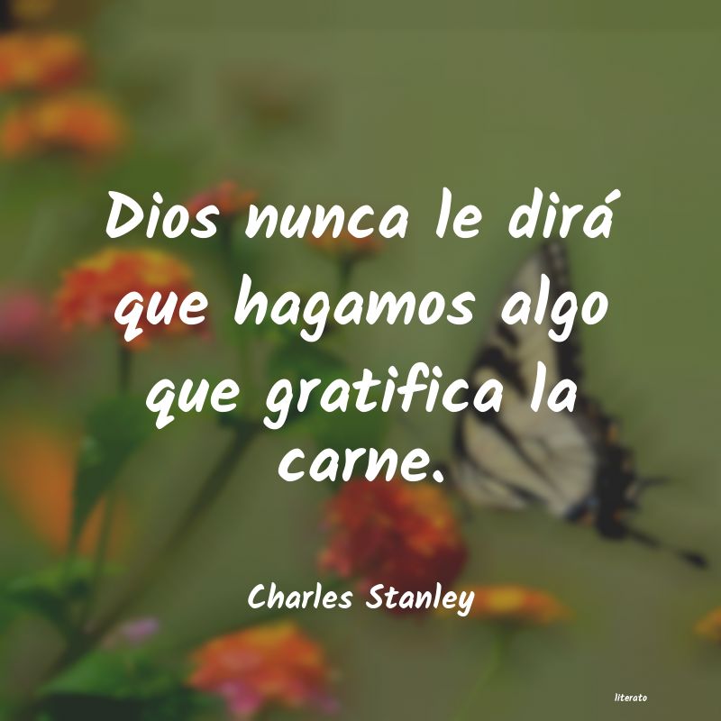 Frases de Charles Stanley