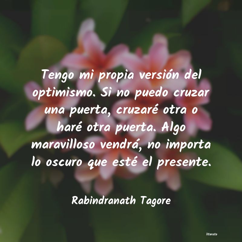 Frases de Rabindranath Tagore