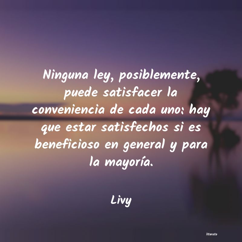 Frases de Livy