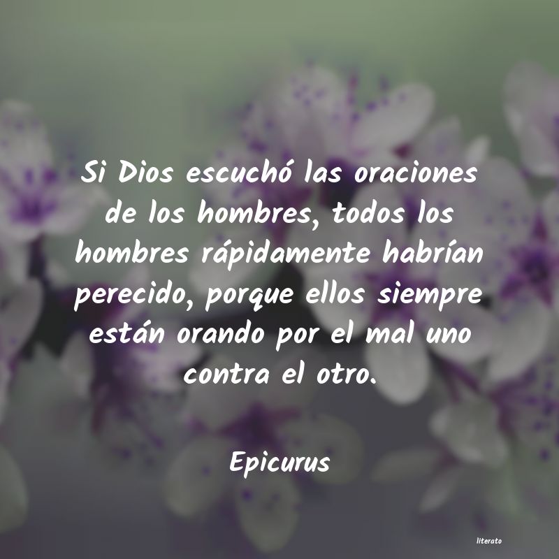 Frases de Epicurus