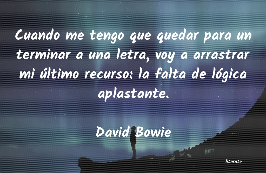Frases de David Bowie