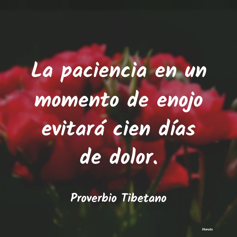 Frases de Proverbio Tibetano