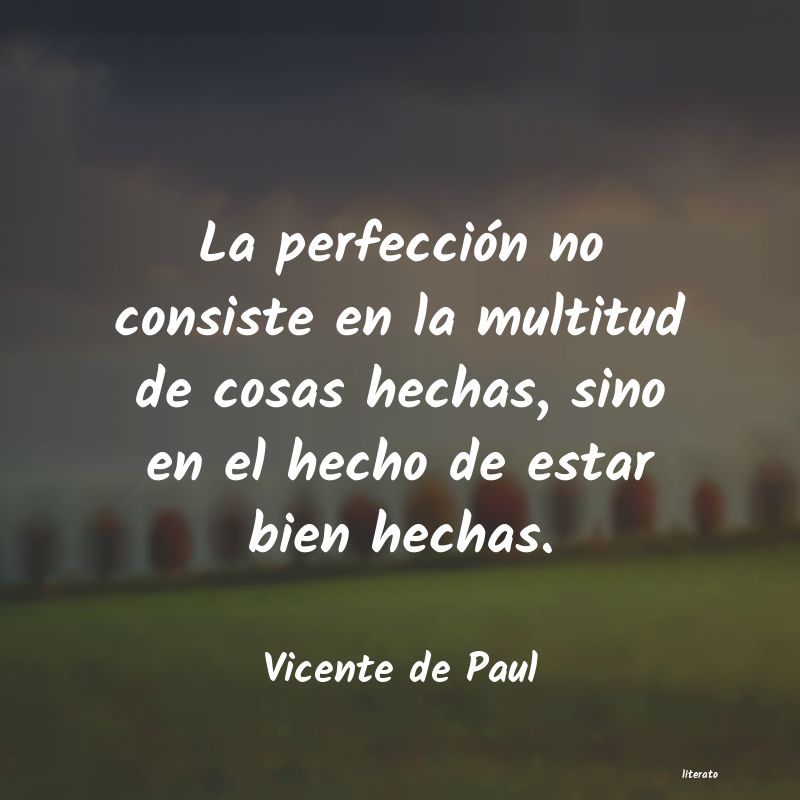 Frases de Vicente de Paul