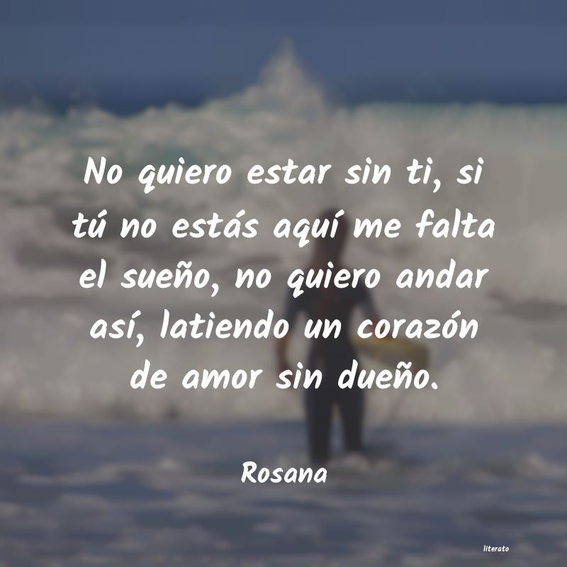 frases de Rosana