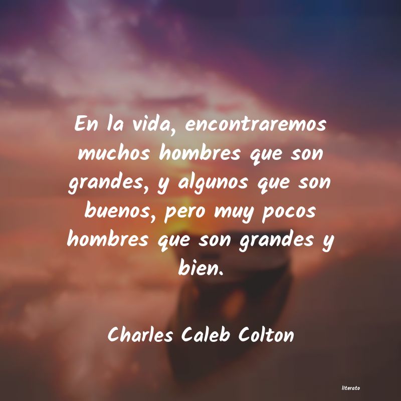 frases de Charles Caleb Colton
