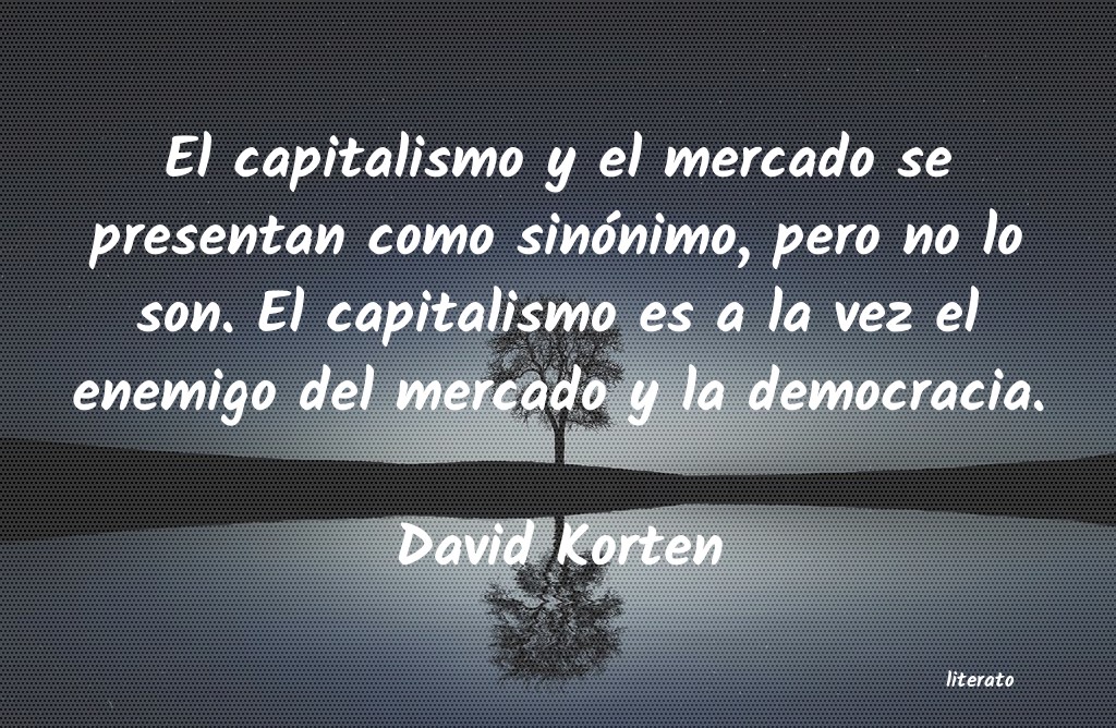 frases de David Korten
