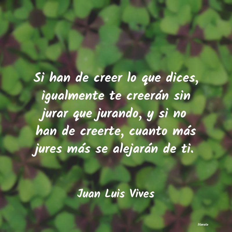 frases de Juan Luis Vives