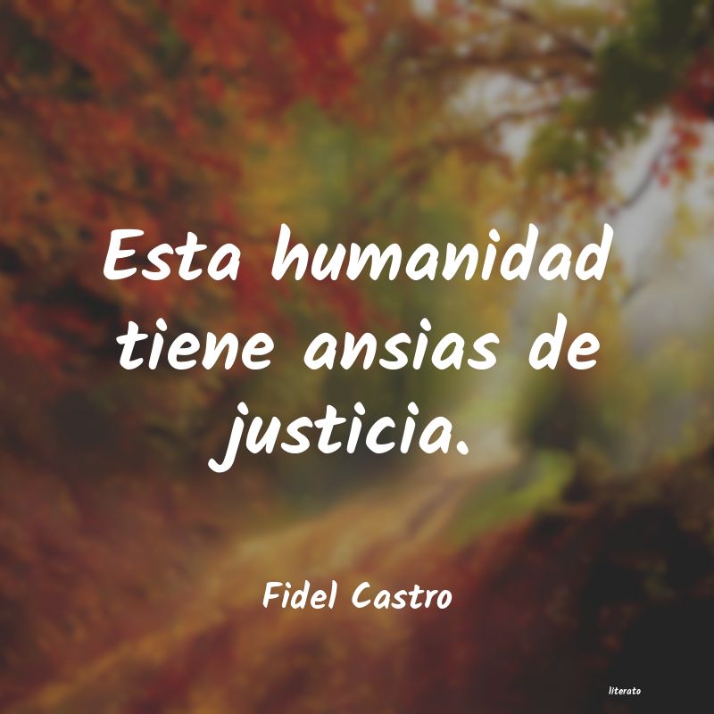 Frases de Fidel Castro