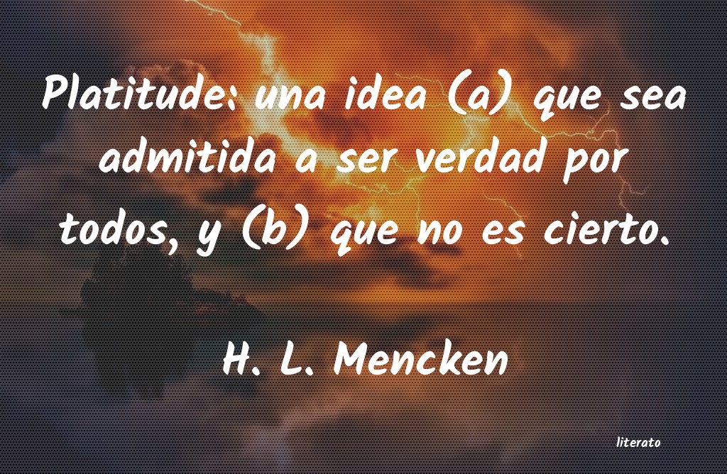 Frases de H. L. Mencken