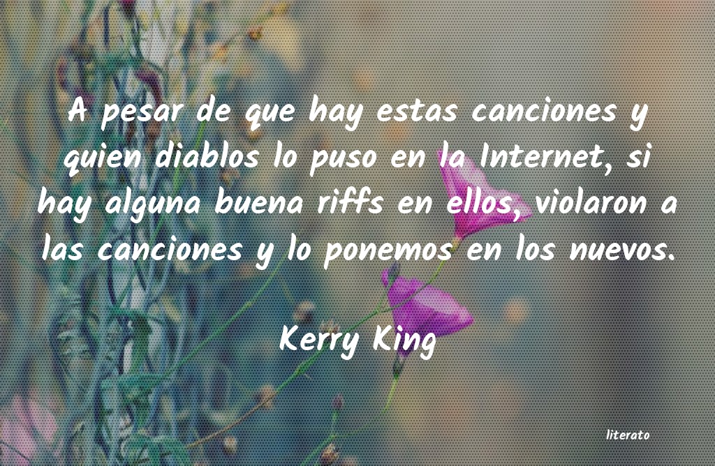 frases de Kerry King