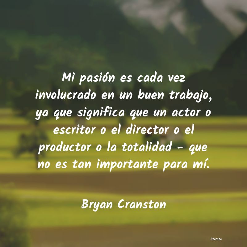 Frases de Bryan Cranston