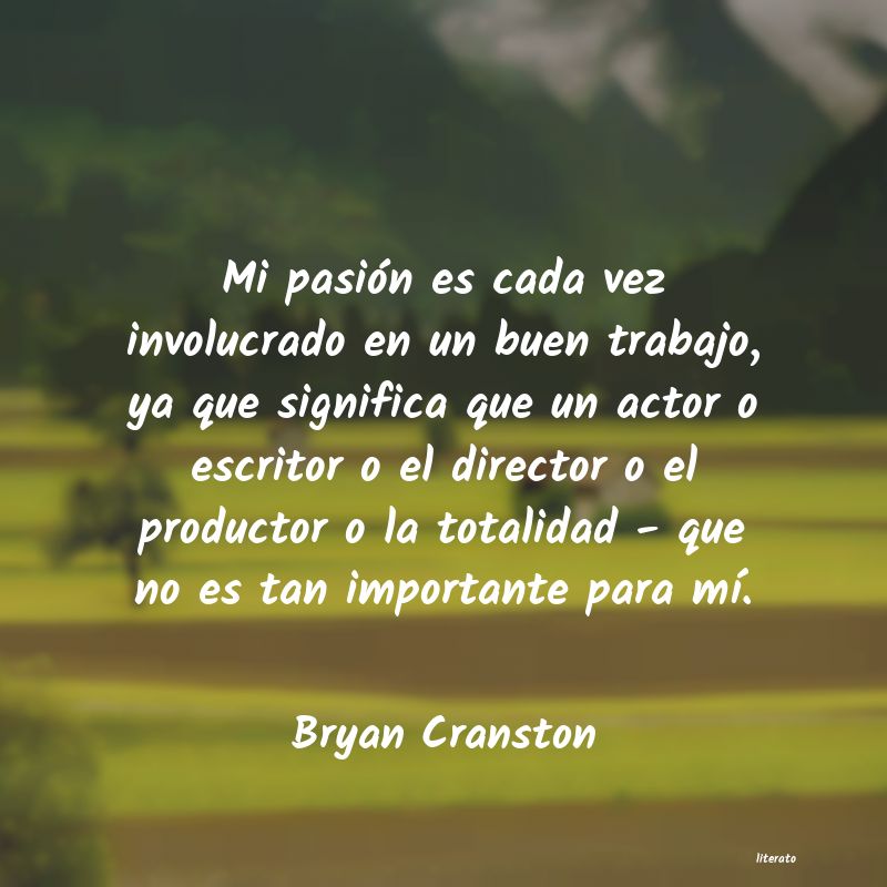 frases de Bryan Cranston
