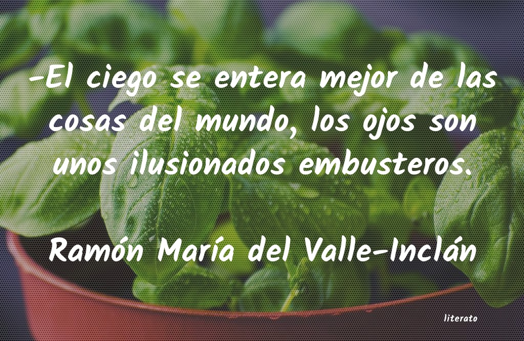 frases de Ramón MarÃa del Valle-Inclán