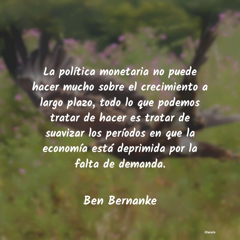 frases de Ben Bernanke