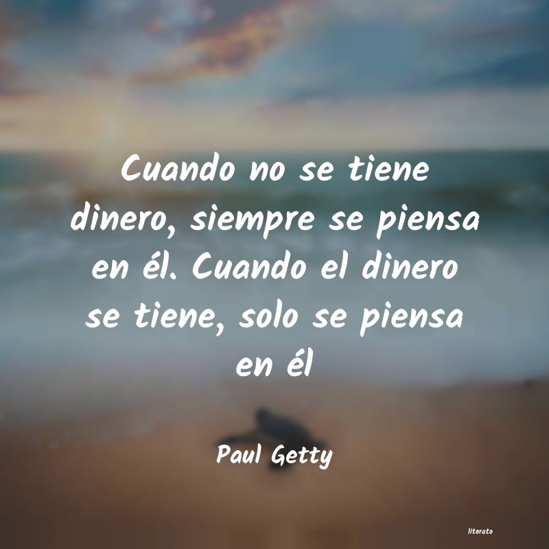 Frases de Paul Getty