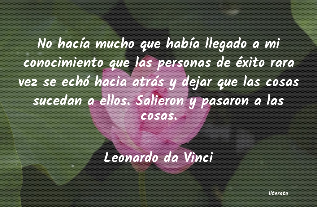 frases de Leonardo da Vinci