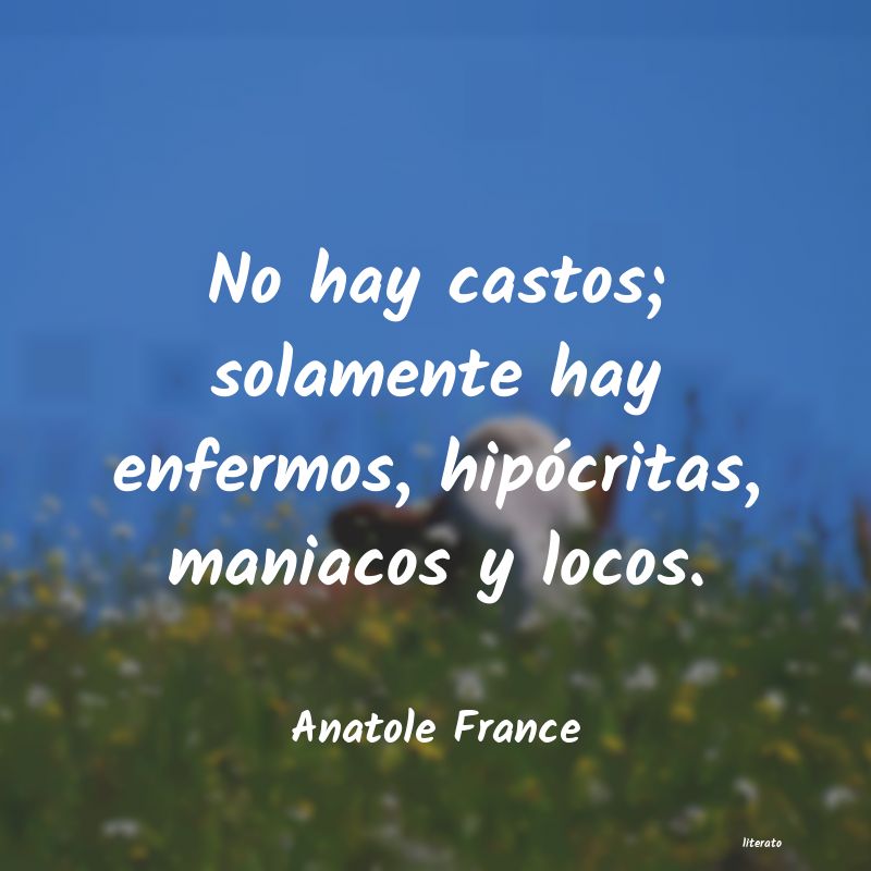 Frases de Anatole France