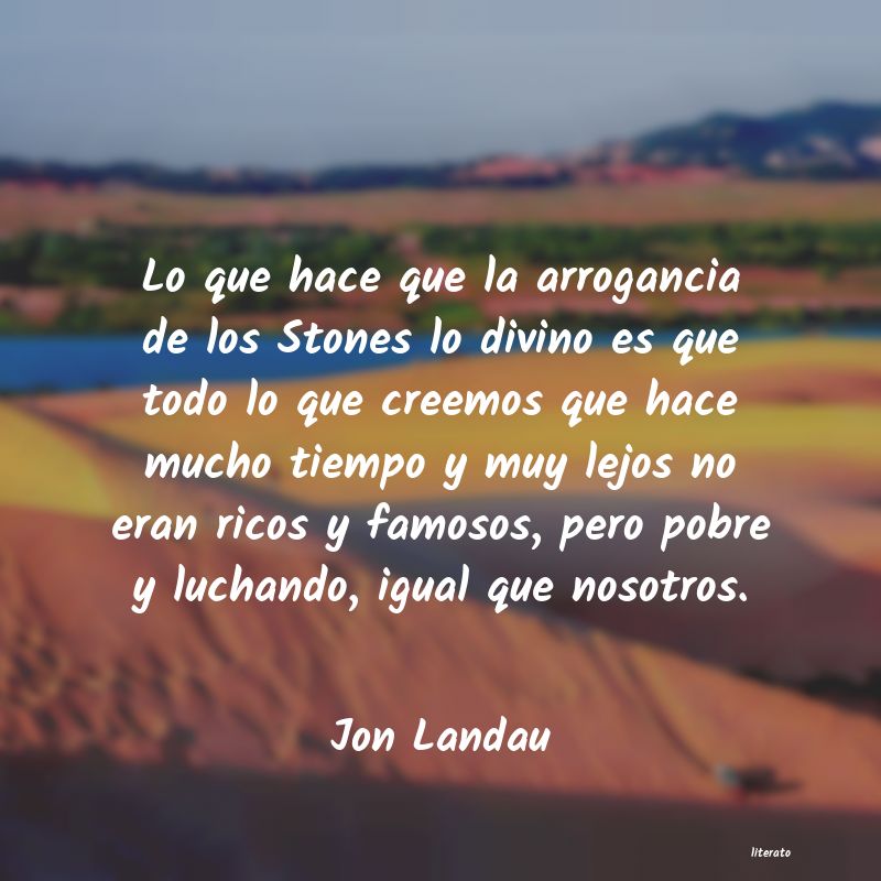 Frases de Jon Landau