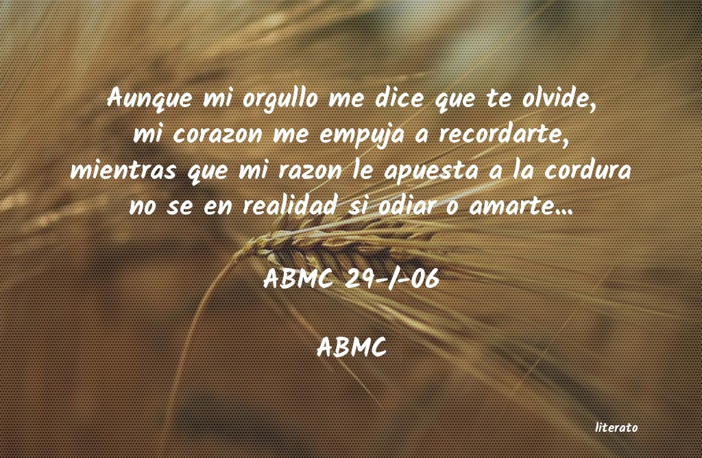 Frases de ABMC