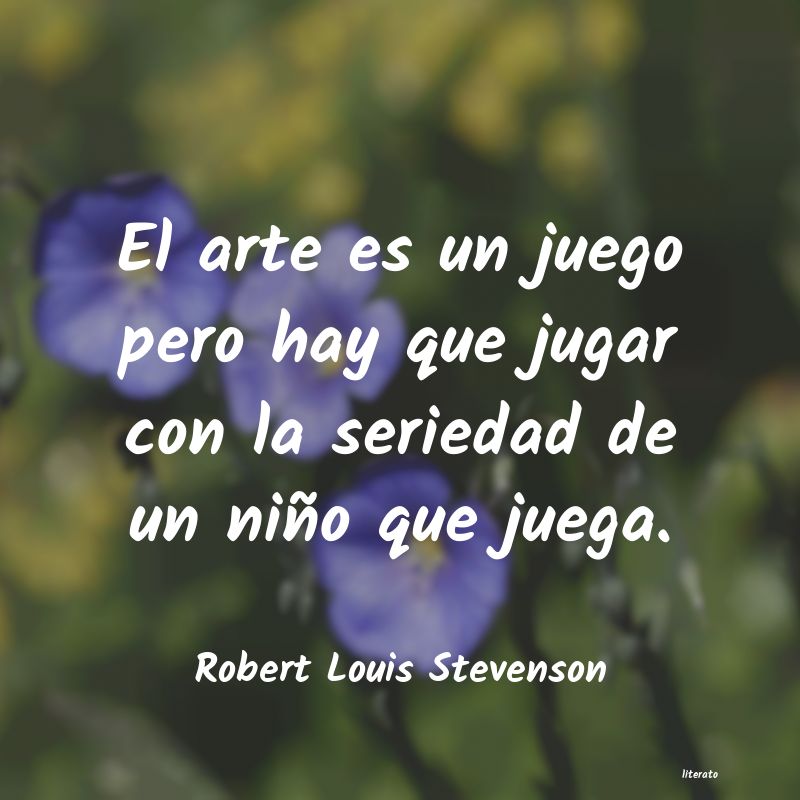 Frases de Robert Louis Stevenson