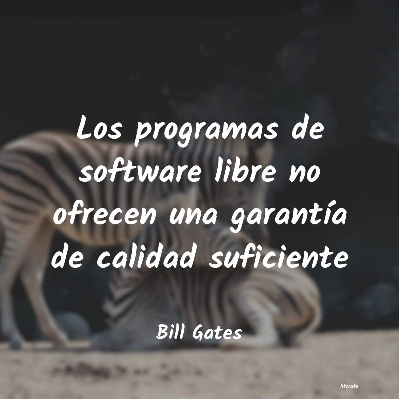 Frases de Bill Gates