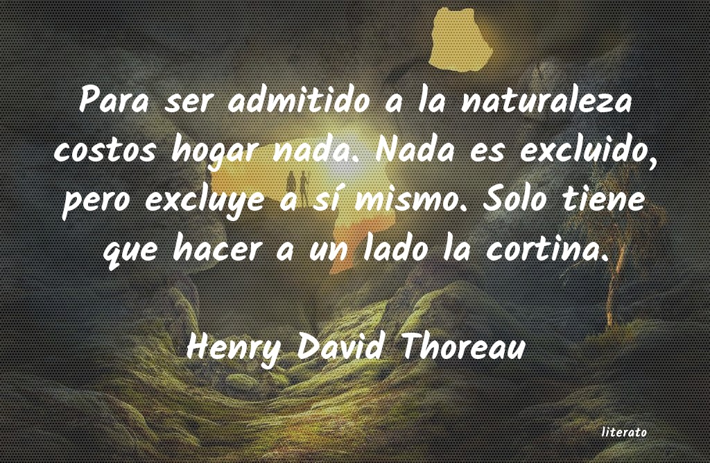 frases de Henry David Thoreau