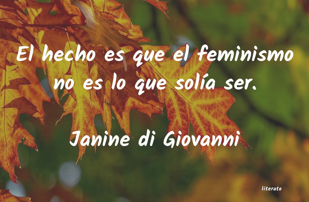 frases de Janine di Giovanni
