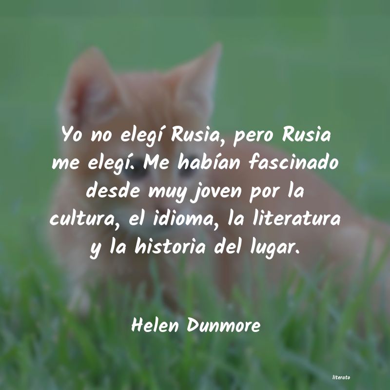 Frases de Helen Dunmore