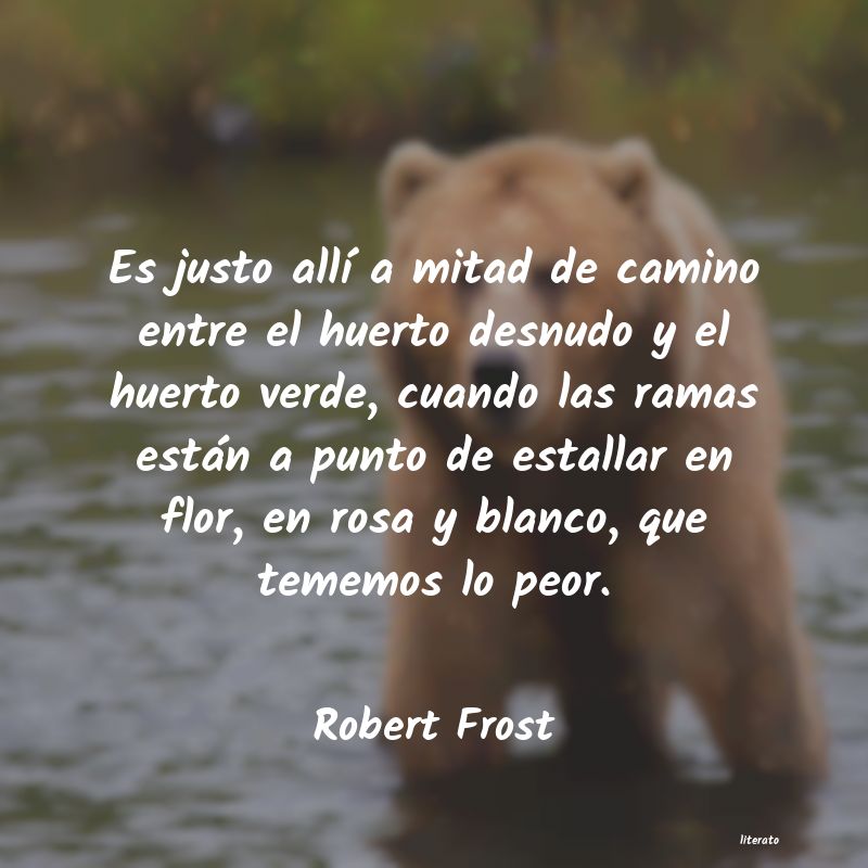 Frases de Robert Frost