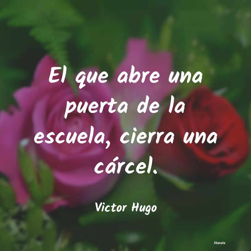 Frases de Victor Hugo