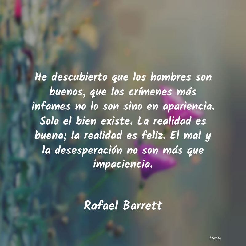 Frases de Rafael Barrett