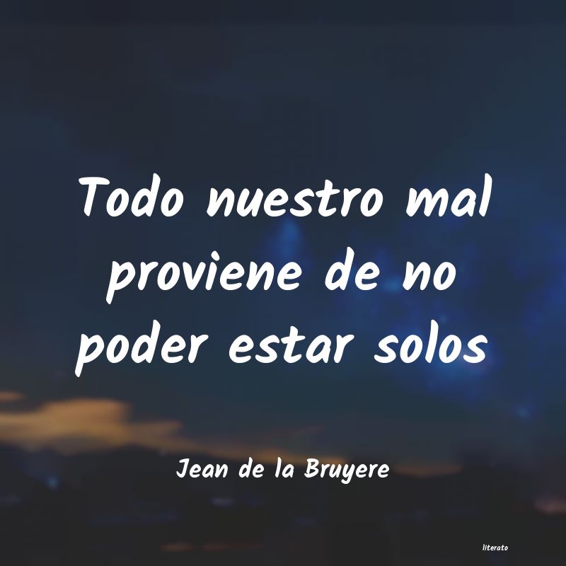 frases de Jean de la Bruyere