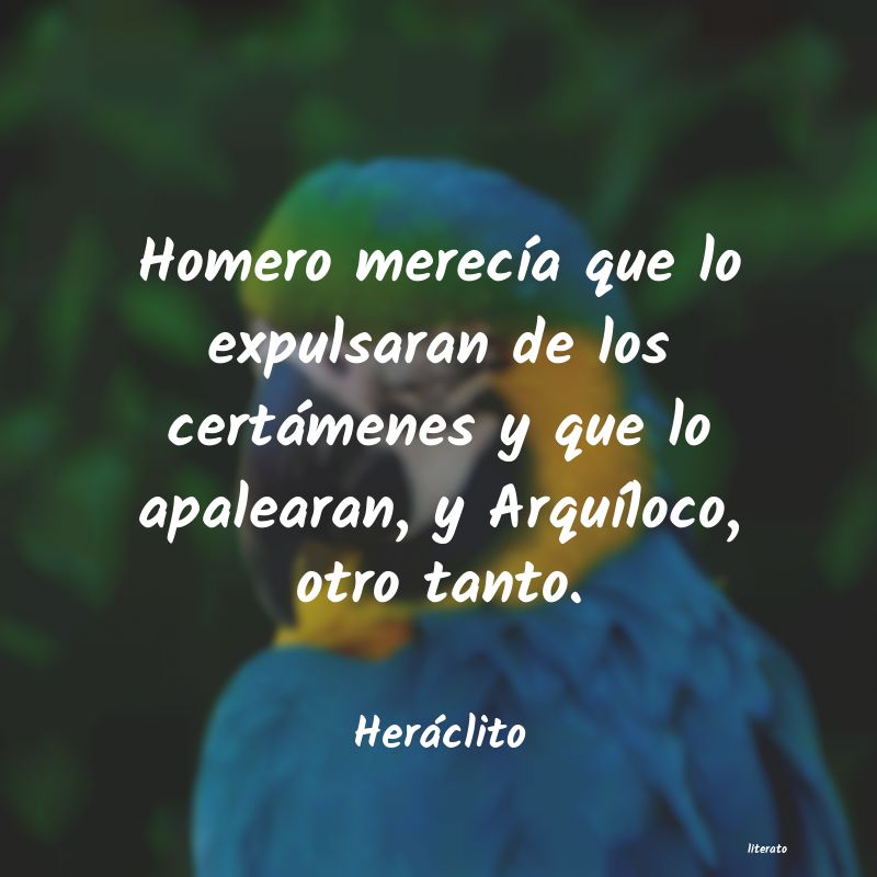 Frases de Heráclito