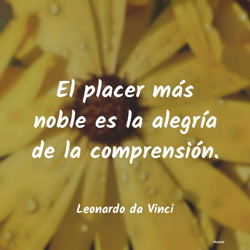 frases de Leonardo da Vinci