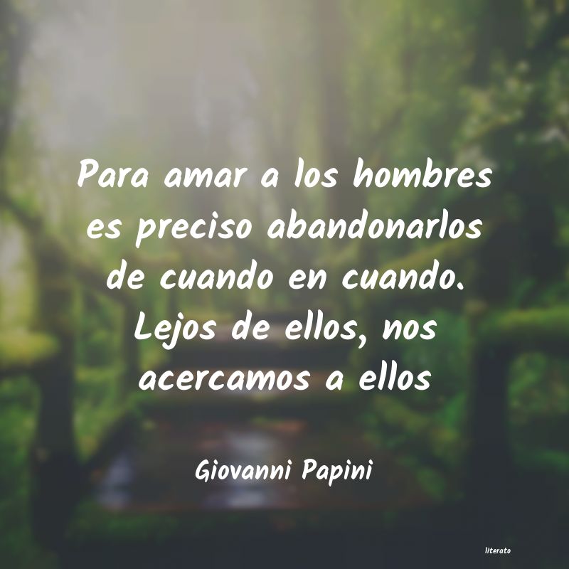 Frases de Giovanni Papini