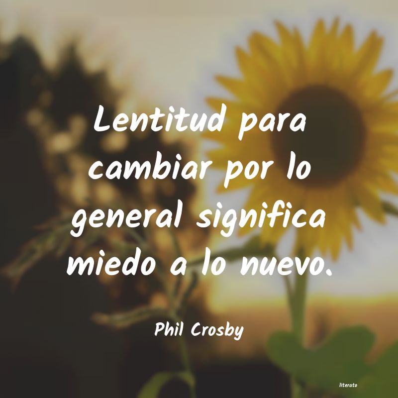 frases de Phil Crosby