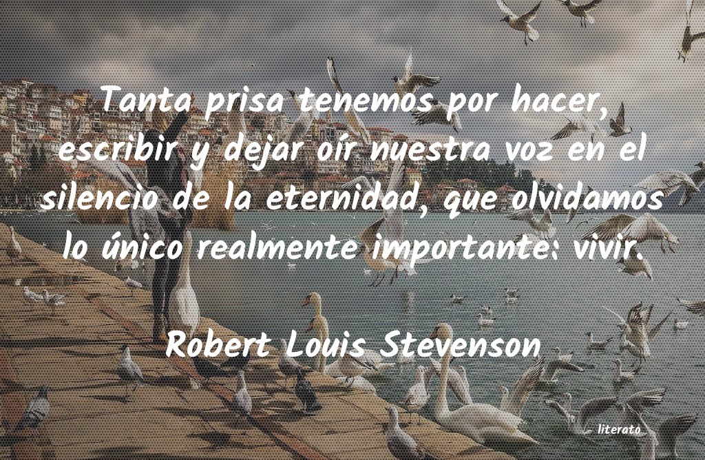 Frases de Robert Louis Stevenson