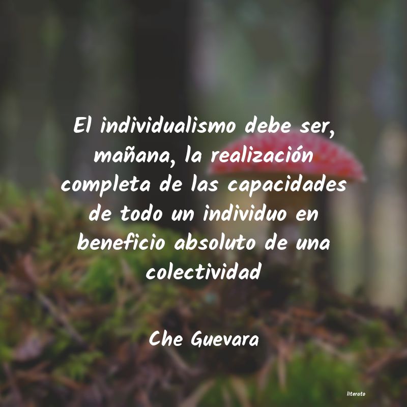 frases de Che Guevara