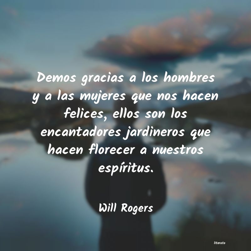 Frases de Will Rogers