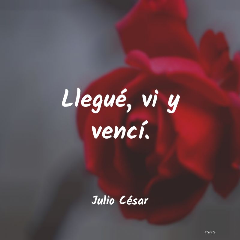 frases de Julio César